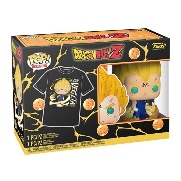 T-SHIRT + POP! DRAGON BALL Z vegeta