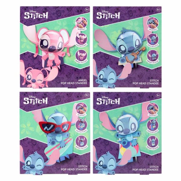 ORIGAMI DISNEY POP HEADS STITCH 20cm