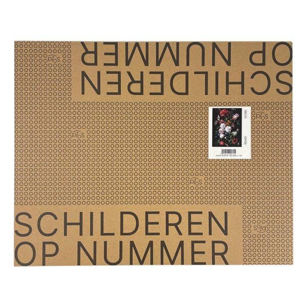 MALOWANIE PO NUMERACH 40x50 kwiaty pak.1