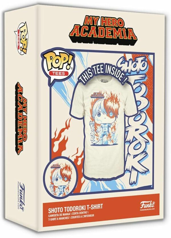 T-SHIRT MHA Todoroki doro. XL