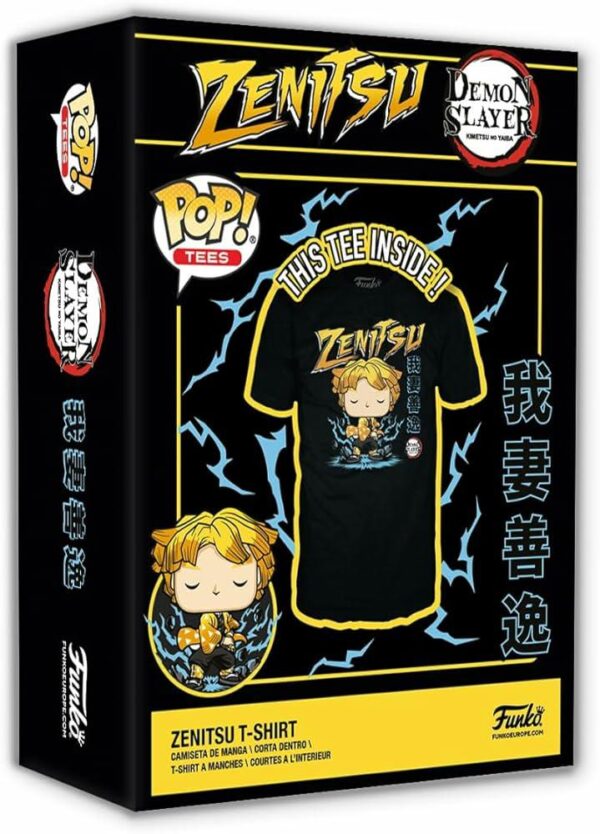 T-SHIRT DEMON Slayer Zenitsu doro.L