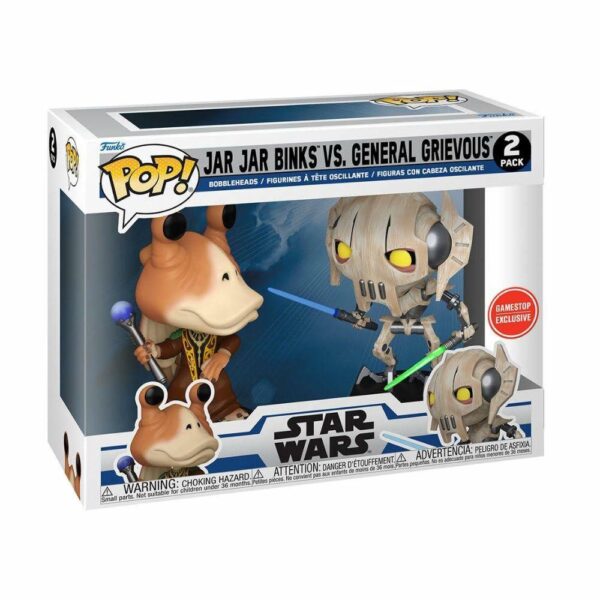 FUNKO STAR WARS duets jar jar grievous