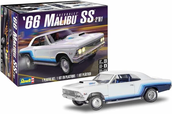 REVELL 1:25 chevrolet `66 malibu ss
