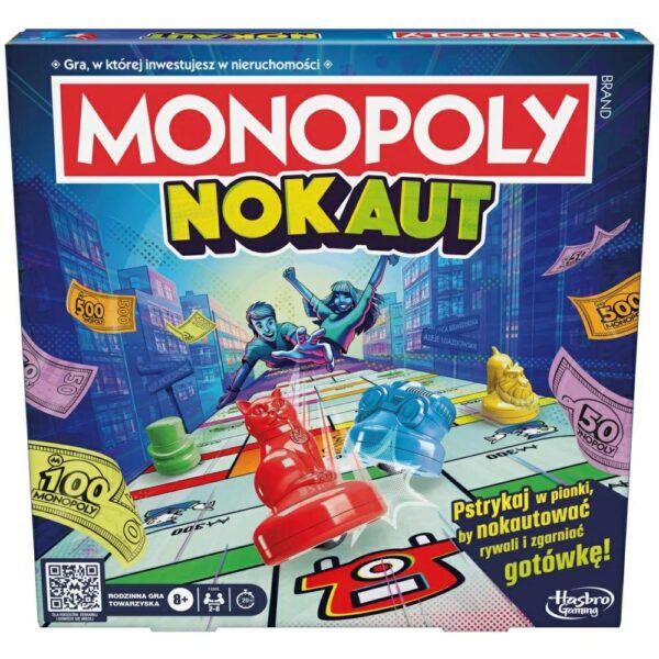 GRA HASBRO MONOPOLY NOKAUT wersja