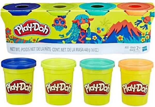 PLD PLAY-DOH 4pack pak.8