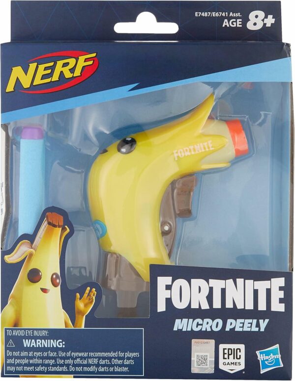 NERF MICROSHOTS FORTNITE micro peely -