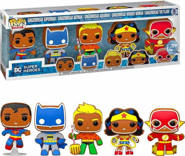 FUNKO DC XMASS DELUXE 5pack Bingerbread