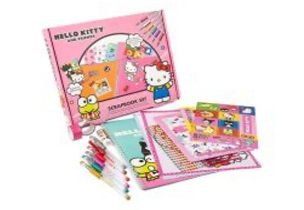 HELLO KITTY R scrapbook set, pak.12