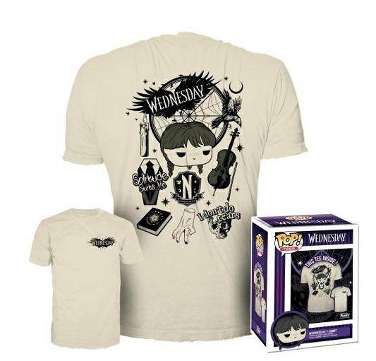 Bez-tytulu-47 FUNKO Boxed Tee: Wednesday- Wednesday- S