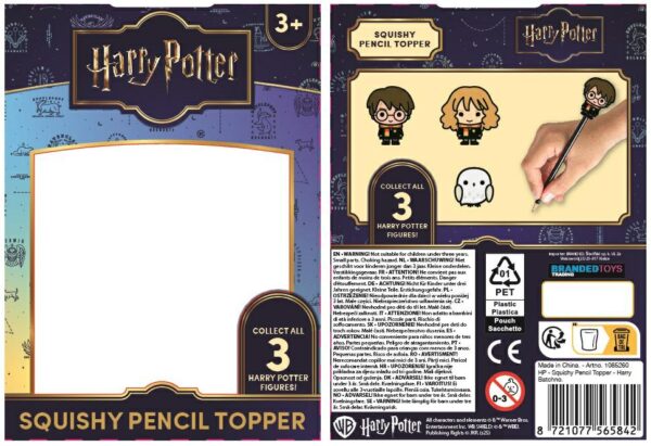 HP-SQUISHY-PENCIL-TOPPER-FOIL-BAG-HARRY-1-1 FIGURKA SQUISHY HARRY POTTER saszetka