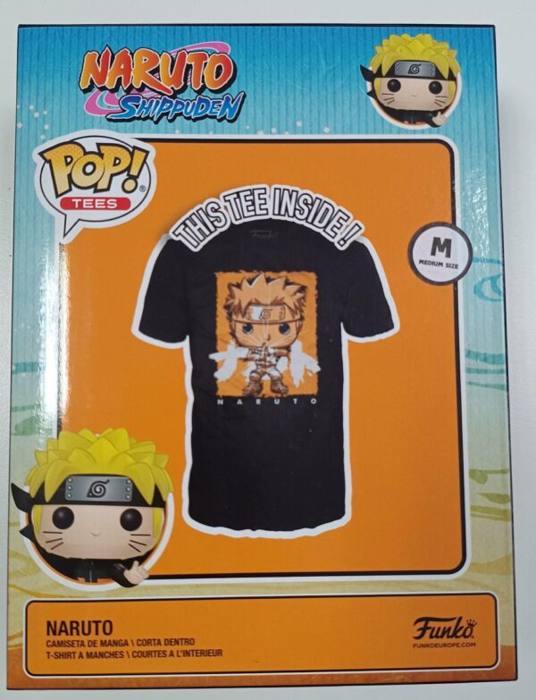 T-SHIRT Boxed Naruto Orange Box M pak.10