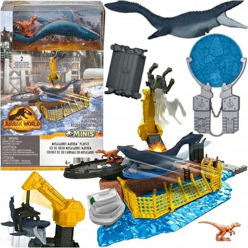 JW JURASSIC WORLD minis mosasurus