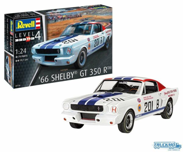 REVELL `66 Shelby GT350R model 1:24