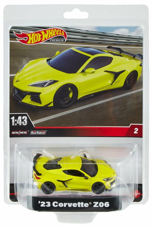 HW HOT WHEELS 1:43 corvette Z06 pak 6