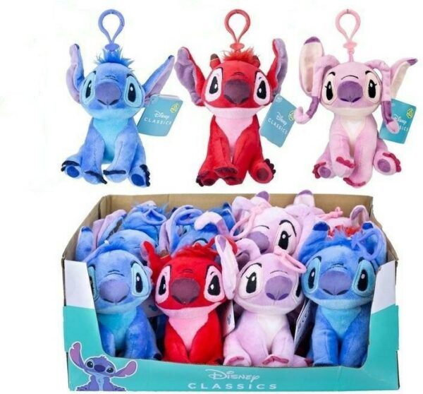 Stitch-1 DISNEY STITCH 3D 13cm brelok pak.16/32