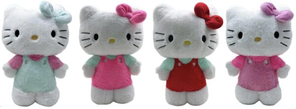 HELLO KITTY 40cm FLUFFY plusz asst 4