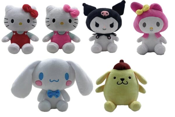 HELLO KITTY 18cm plusz asortyment 6,
