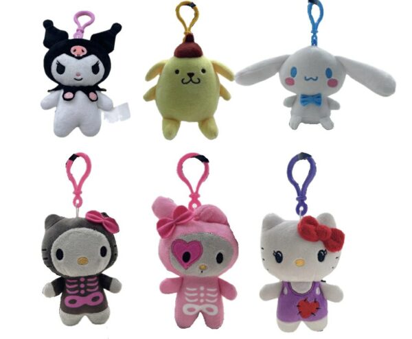 HELLO KITTY 14cm brelok asortyment 6