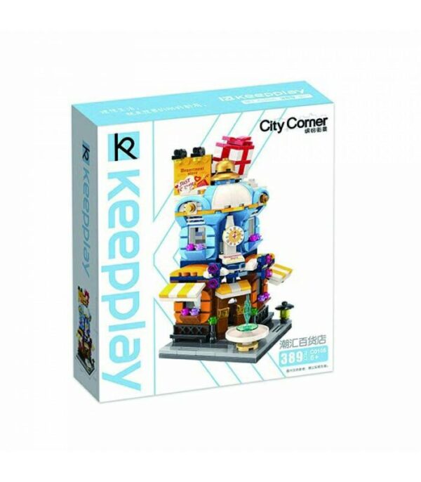 keeppley-city-corner-c0105-fashion-department-store-qman-building-blocks-toy-set-1 KEEPPLEY klocki kolekcjonerskie FASHION