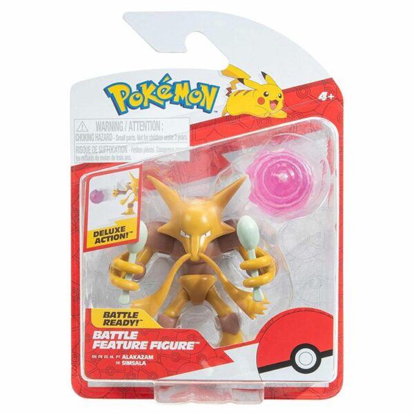 POKEMON figurka deluxe alakazam, pak. 4