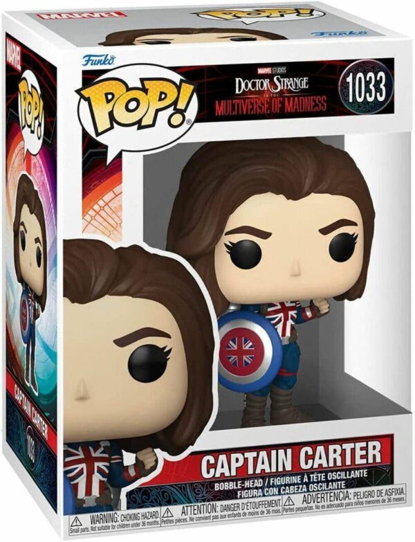 FUNKO POP MARVEL captain carter