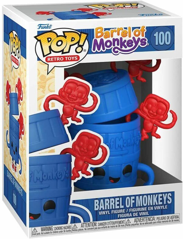 FUNKO RETRO TOYS barrel of monkeys