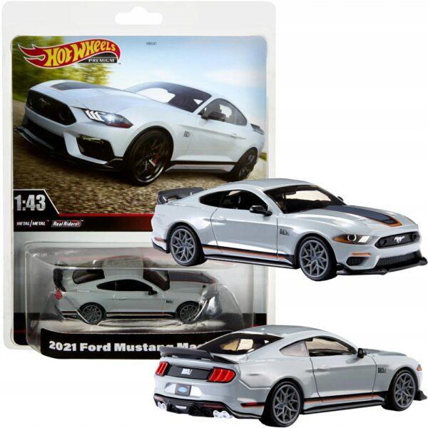 HW HOT WHEELS 1:43 ford mustang, pak 6