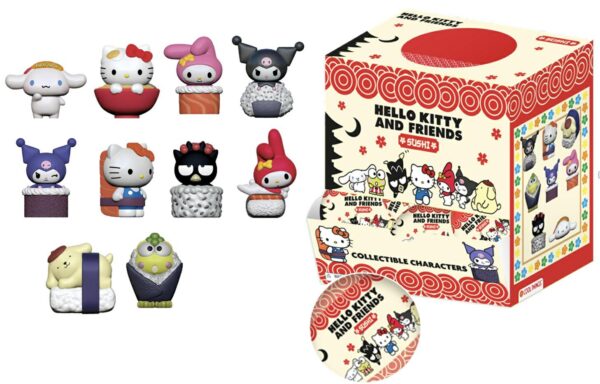 HELLO KITTY SUSHI figurka- kula 75mm