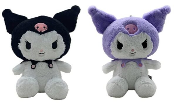 HELLO KITTY 26 cm Fluffy Kuromi & Melody